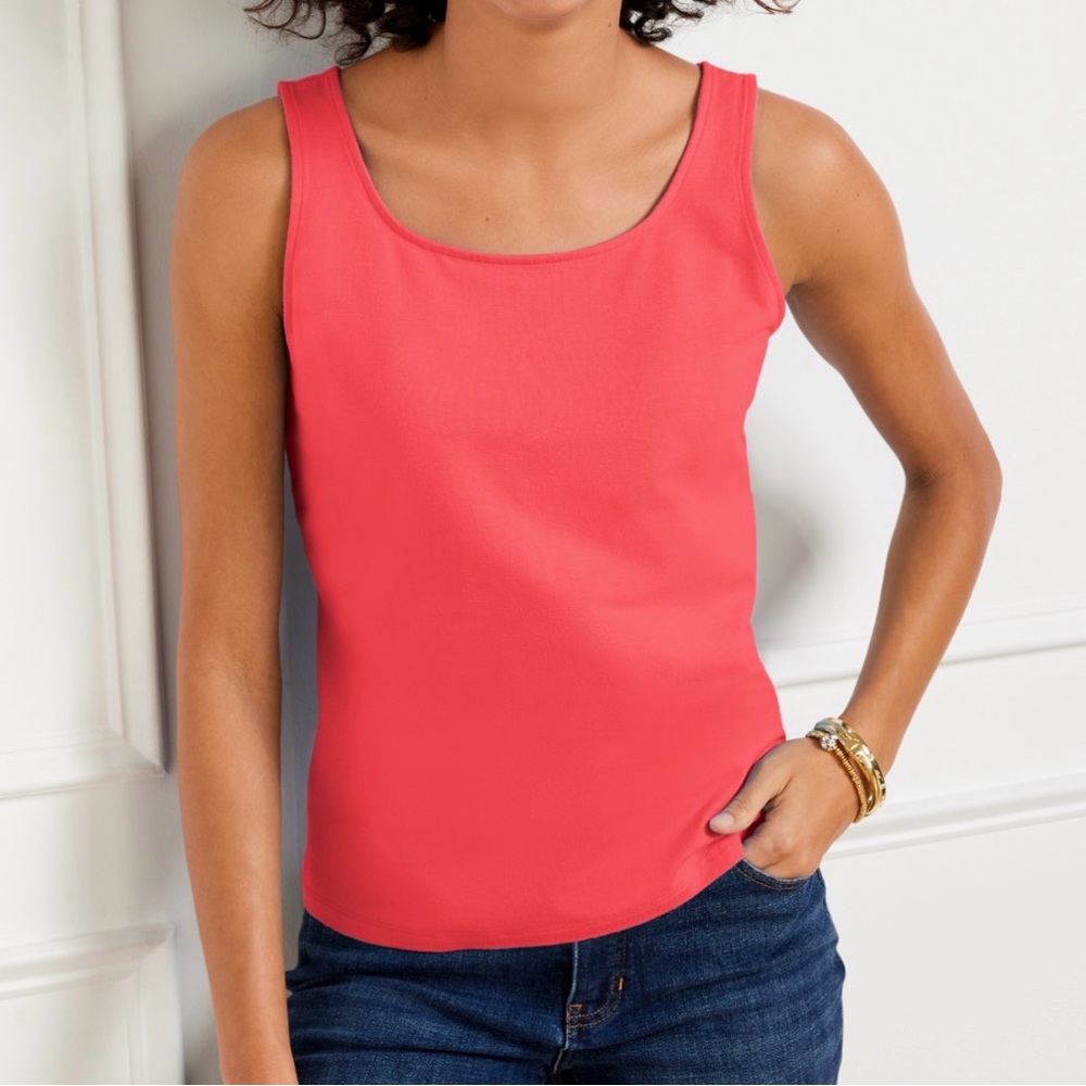 Talbots Vibrant pink Tank Top